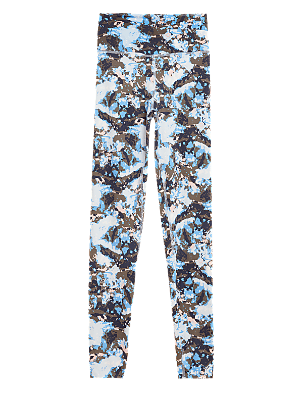 Go Balance Printed Wrap Waist Yoga Leggings