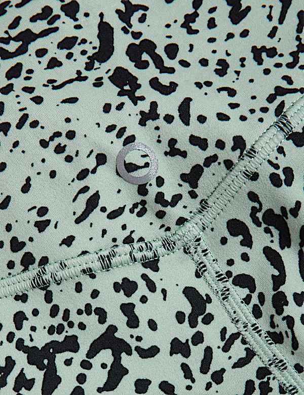 Go Balance Printed Cropped Yoga Leggings