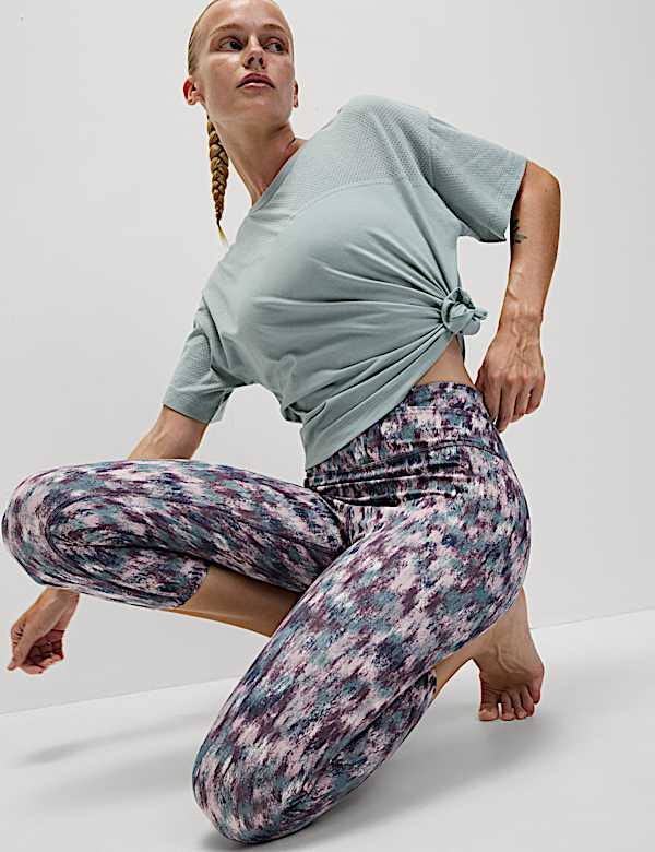 Cotton Blend Lightweight Yoga T-Shirt - CA