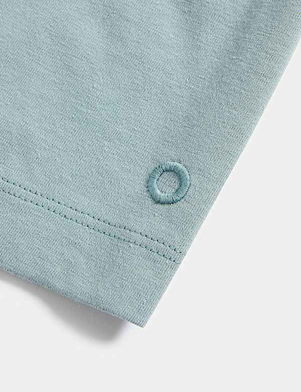 Cotton Blend Lightweight Yoga T-Shirt - CA