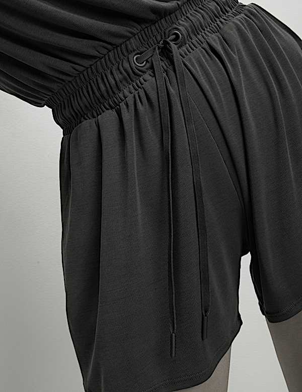 Modal Rich Ribbed Relaxed Playsuit - JE