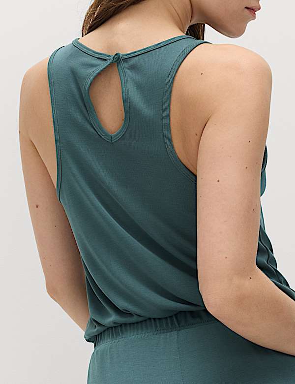 Modal Rich Cool Comfort&trade; Relaxed Jumpsuit - JE
