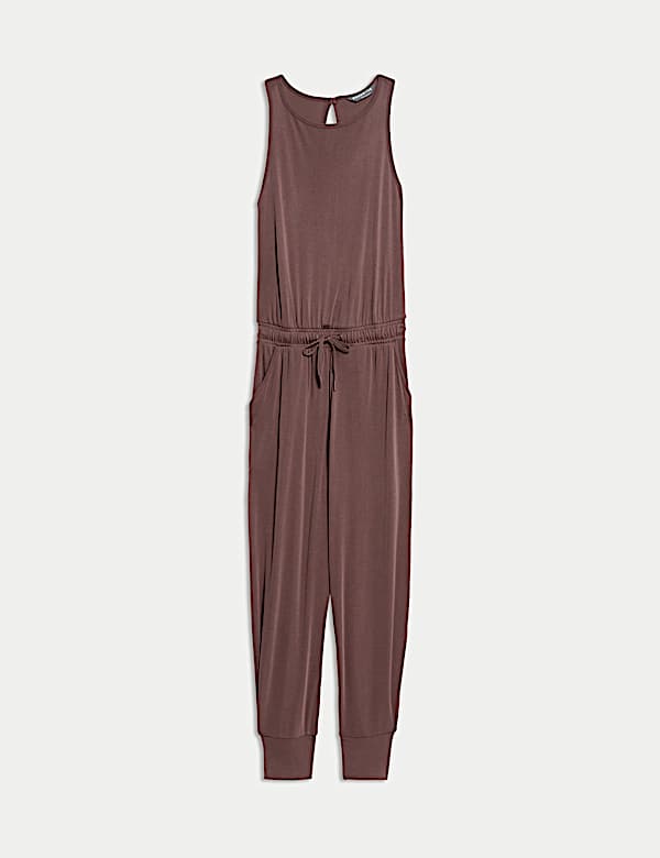 Modal Rich Ribbed Relaxed Jumpsuit - EE