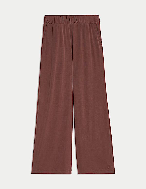 Culottes coupe décontractée en modal côtelé - FR