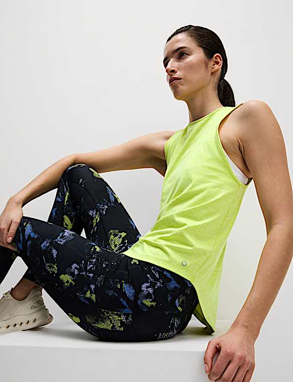 Round Neck Relaxed Vest Top - JE