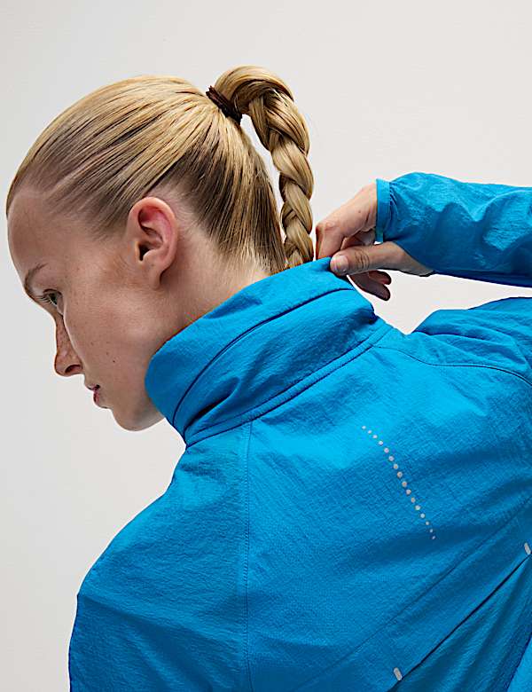 Veste de sport légère tissé à empiècements en filet - CA