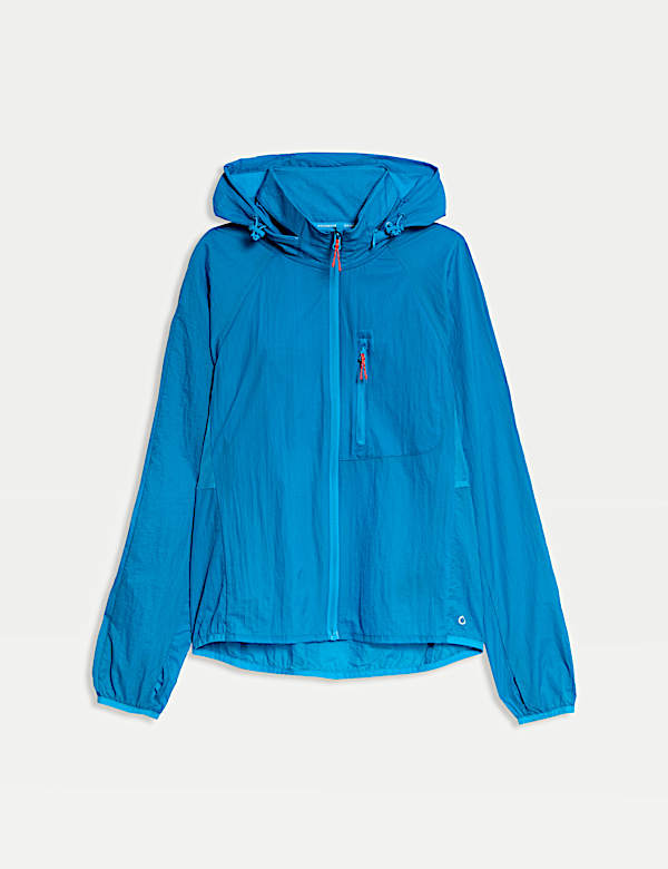 Veste de sport légère tissé à empiècements en filet - CA