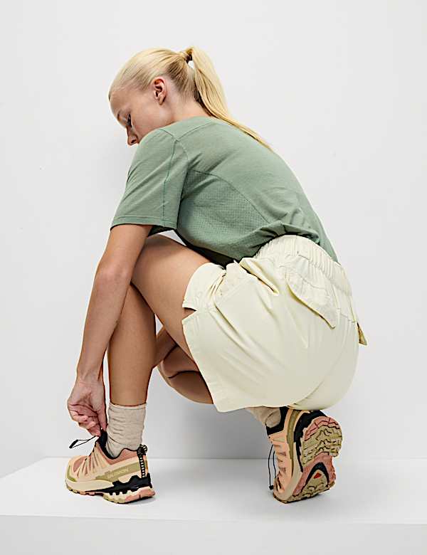 Stormwear&trade; High Waisted Walking Shorts - JE