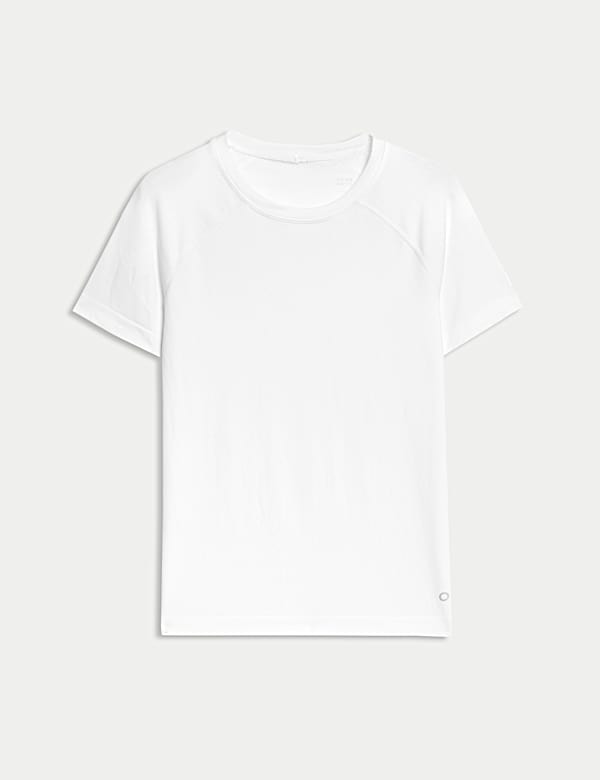 Lightweight Crew Neck Seamless Fitted T-Shirt - PT