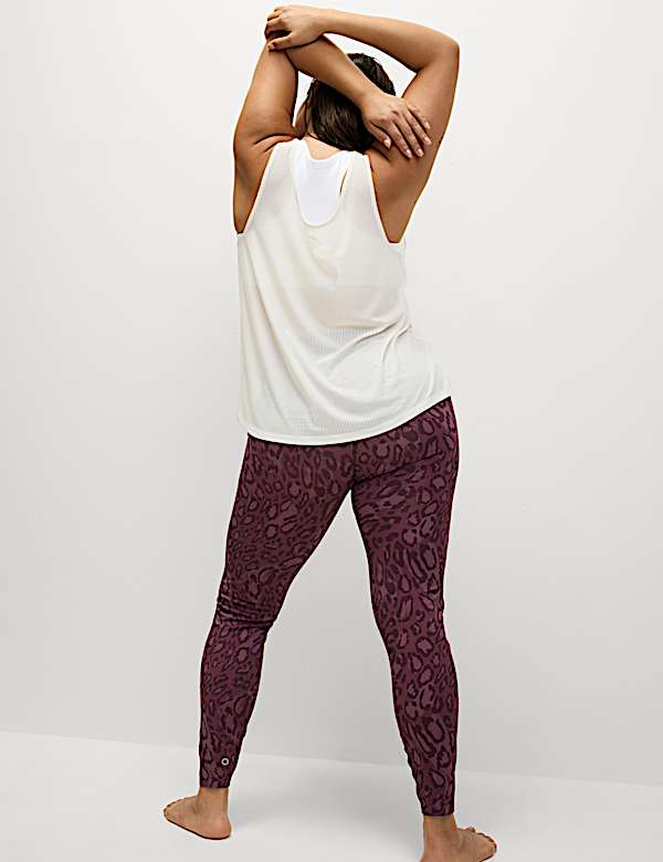 Rib Scoop Neck Sheer Relaxed Vest Top - DE