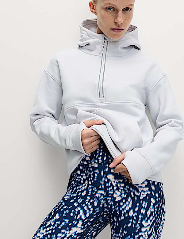 Ultraheat™ Hooded Half Zip Hoodie - US