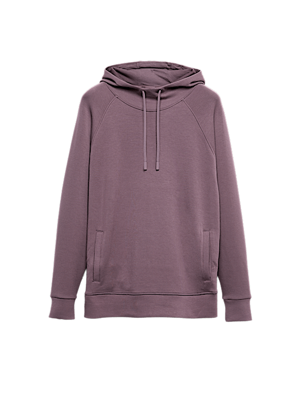Relaxed Yoga Longline Hoodie