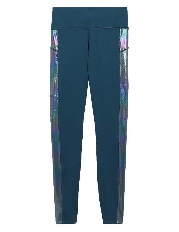 Go Move Panelled High Waisted Gym Leggings