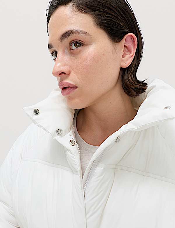 ז'קט פוך Stormwear™‎ מרופד בגזרה נינוחה עם צווארון נשפך - IL