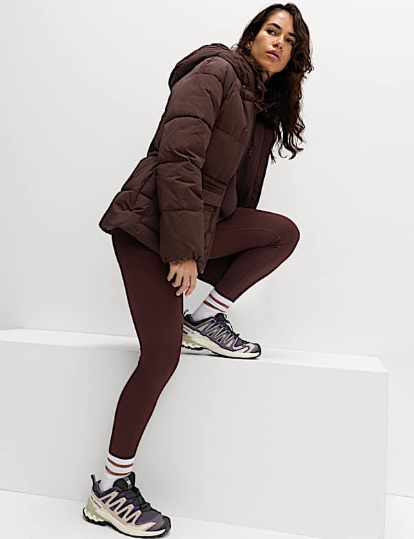 ז'קט פוך Stormwear™‎ בדוגמת תפירת טלאים עם קפוצ'ון - IL