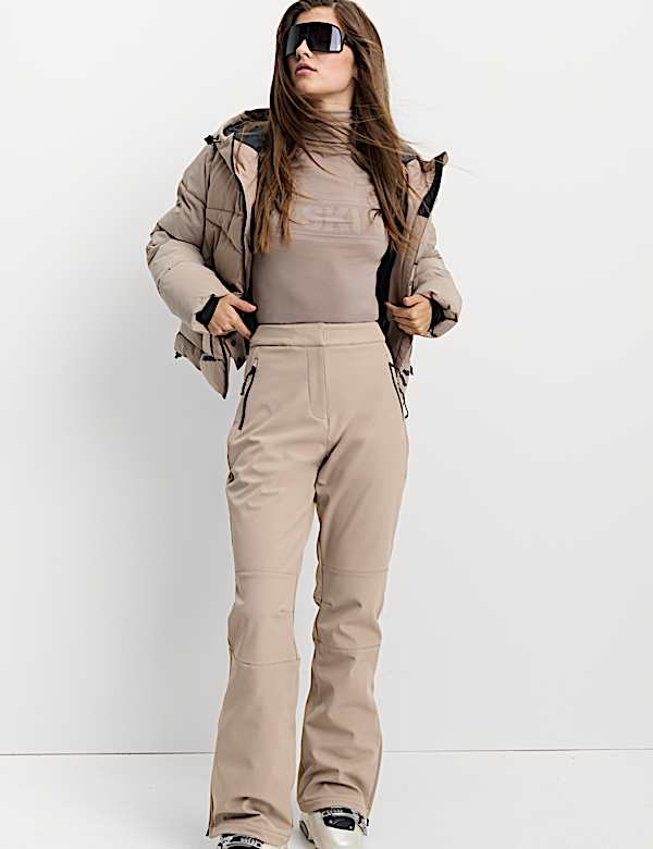 Stormwear&trade; Softshell High Waisted Flared Ski Pant - BE