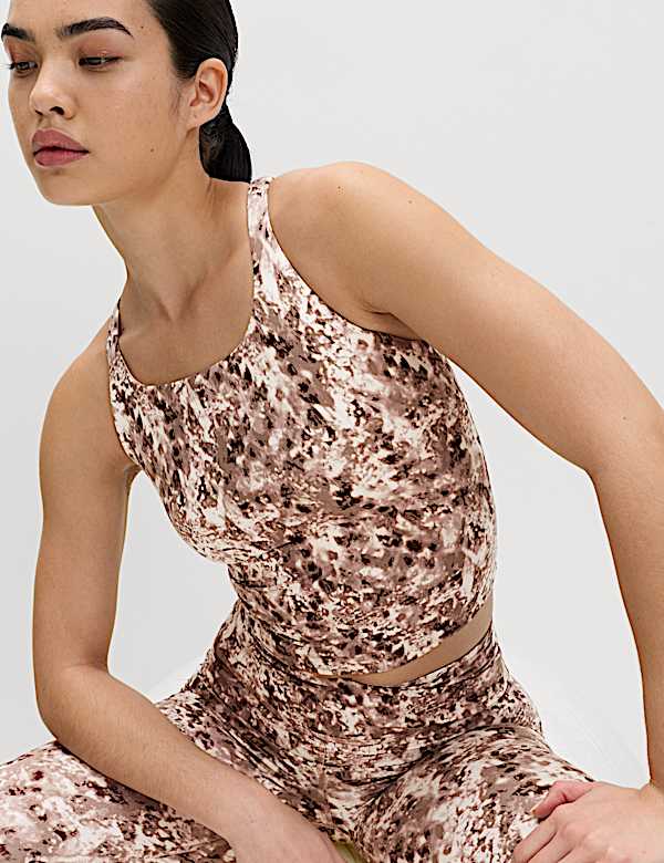 Go Balance Crop-Top mit Tr&auml;gern im R&uuml;cken - AT