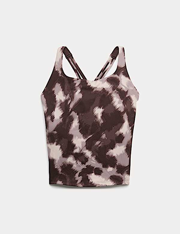 Go Balance Strappy Back Crop Vest Top - JE