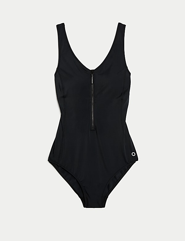 Zipper swimsuit on sale