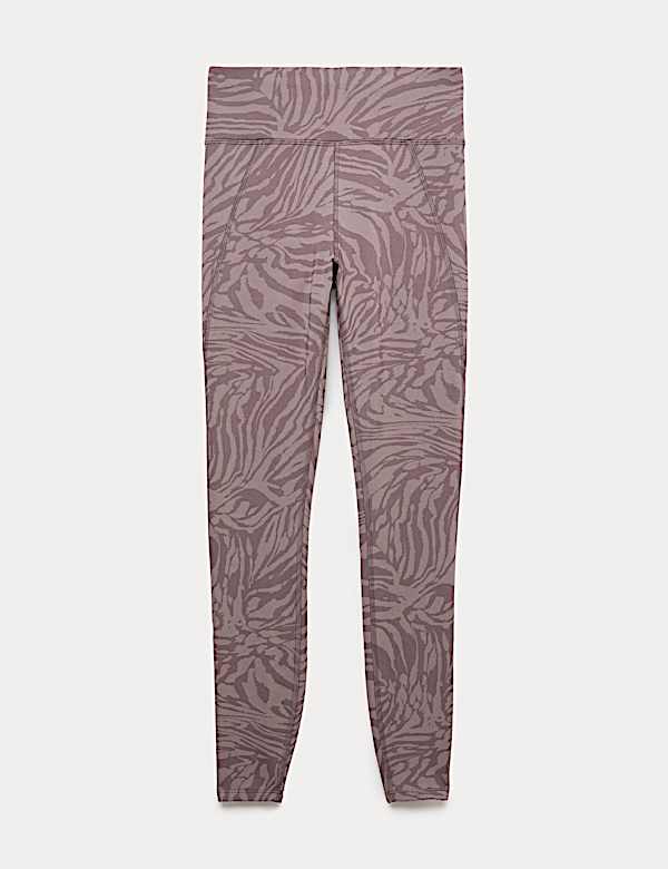 Go Move Jacquard Thermal Cool Comfort&trade; High Waisted Leggings - GR