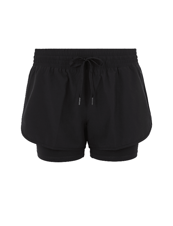 Layered Running Shorts
