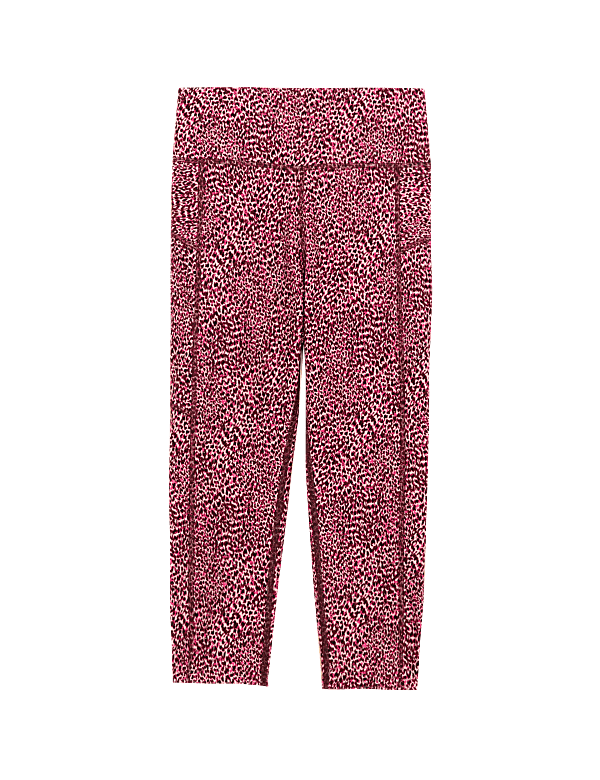 Go Move Printed Cropped Gym Leggings