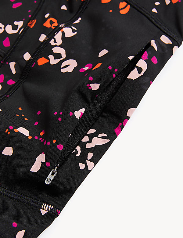 Go Move Printed Cropped Gym Leggings
