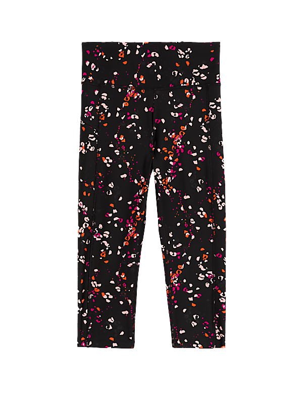Go Move Printed Cropped Gym Leggings