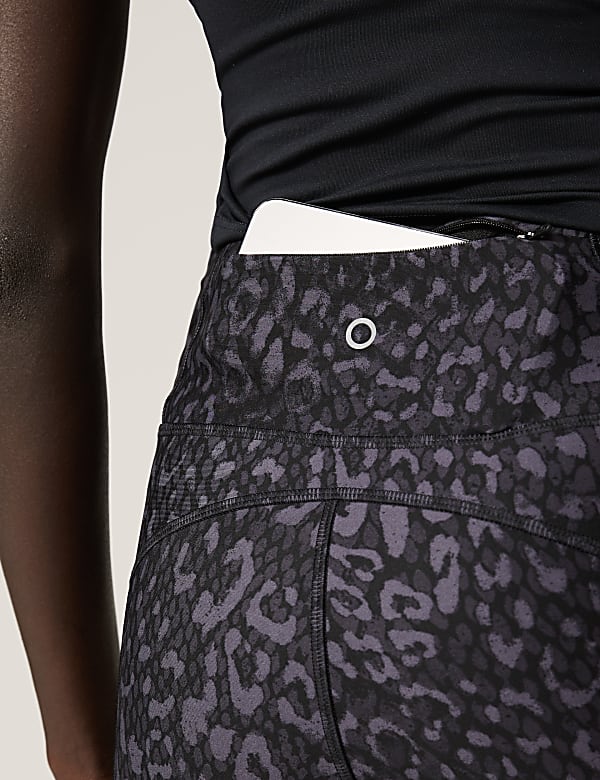 Go Move Printed Cropped Gym Leggings