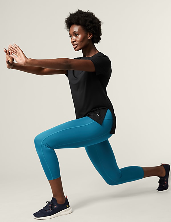 Go Move High Waisted 7/8 Gym Leggings