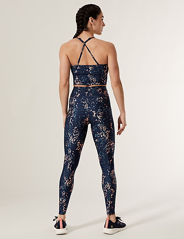 Go Move Printed High Waisted Gym Leggings