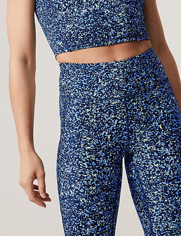 Go Move Printed High Waisted Gym Leggings
