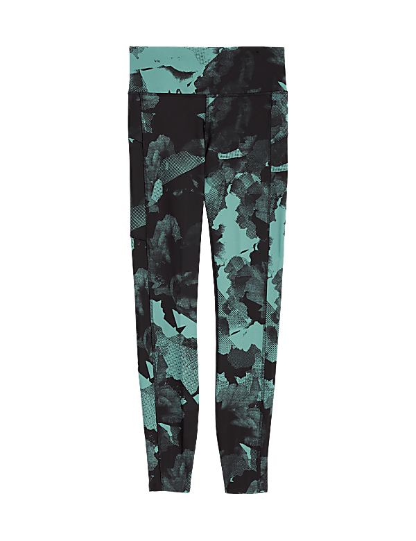 Go Move Printed High Waisted Gym Leggings