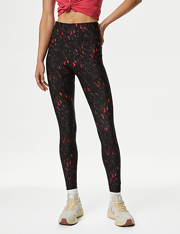 Go Move Printed High Waisted Gym Leggings