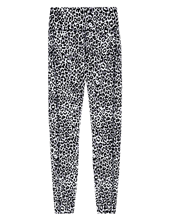 Go Move Printed High Waisted Gym Leggings