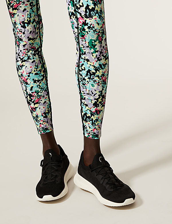 Go Move Printed High Waisted Gym Leggings