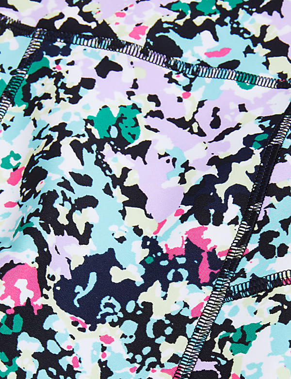 Go Move Printed High Waisted Gym Leggings