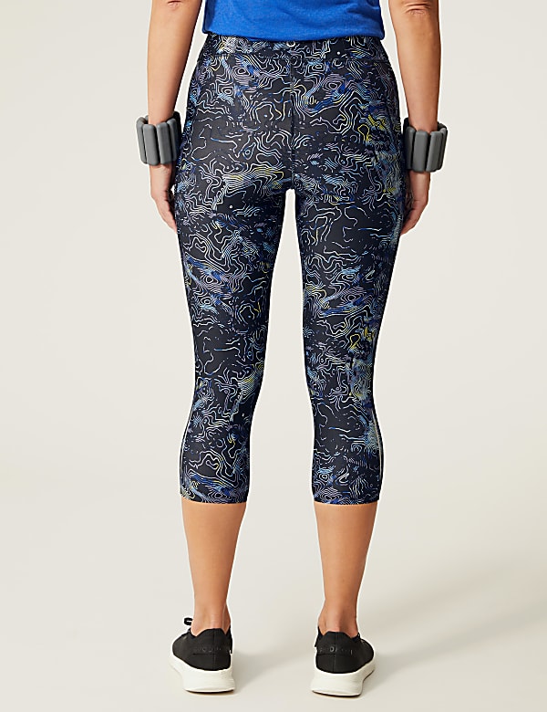Go Train Printed High Waisted Gym Leggings