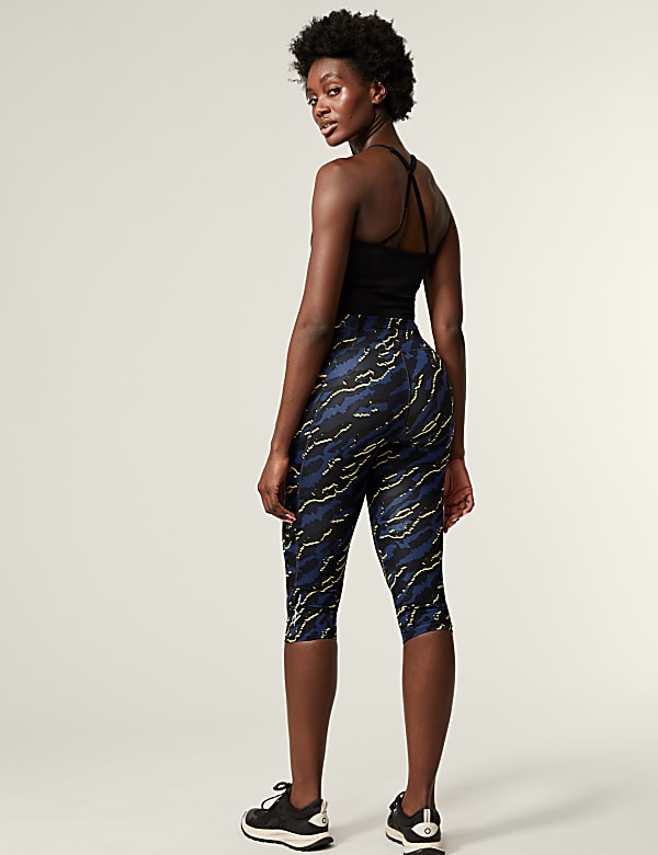Go Train Printed High Waisted Gym Leggings