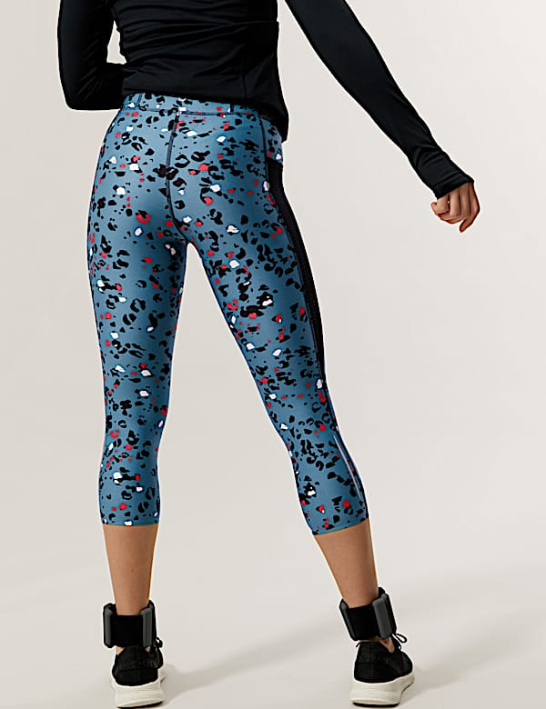 Go Train Printed High Waisted Gym Leggings