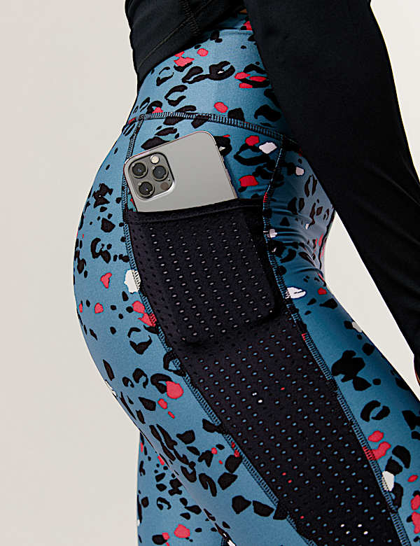 Go Train Printed High Waisted Gym Leggings