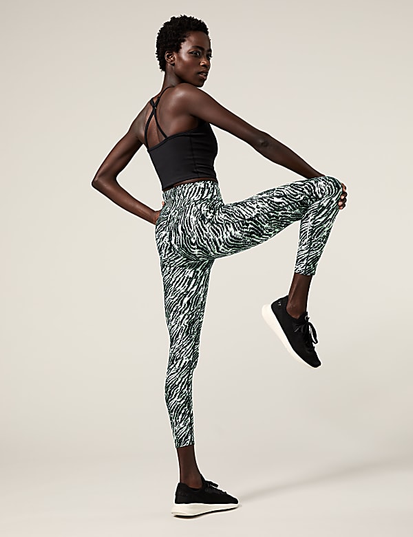Go Train Printed 7/8 Gym Leggings