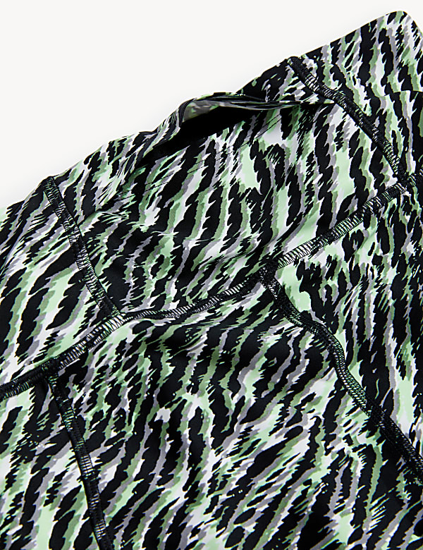 Go Train Printed 7/8 Gym Leggings