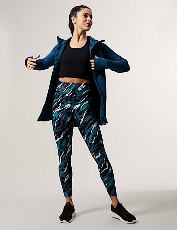Go Train Printed Gym Leggings - SE