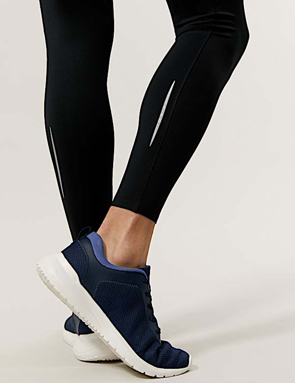Go Train Mesh High Waisted Gym Leggings - SE