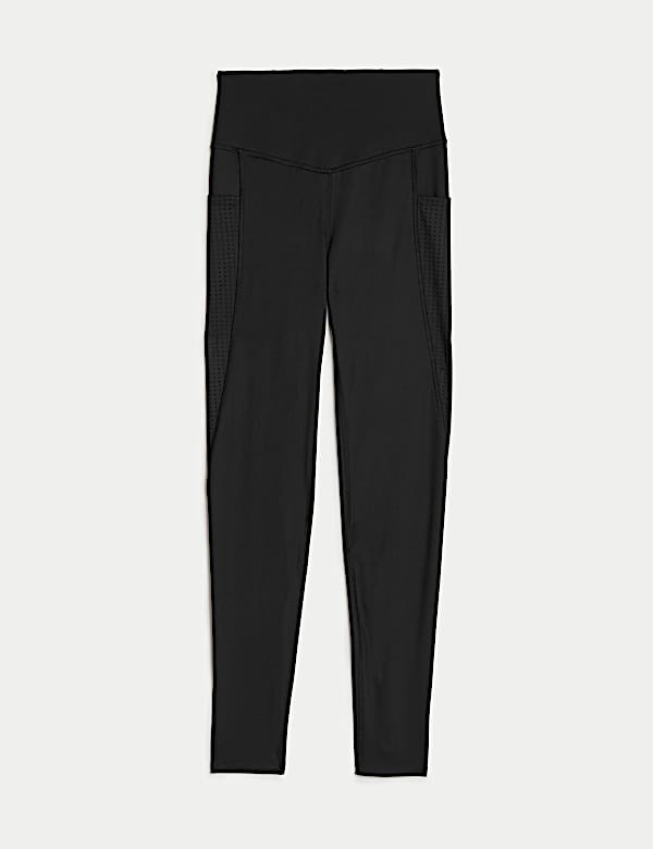 Go Train Mesh High Waisted Gym Leggings - SE