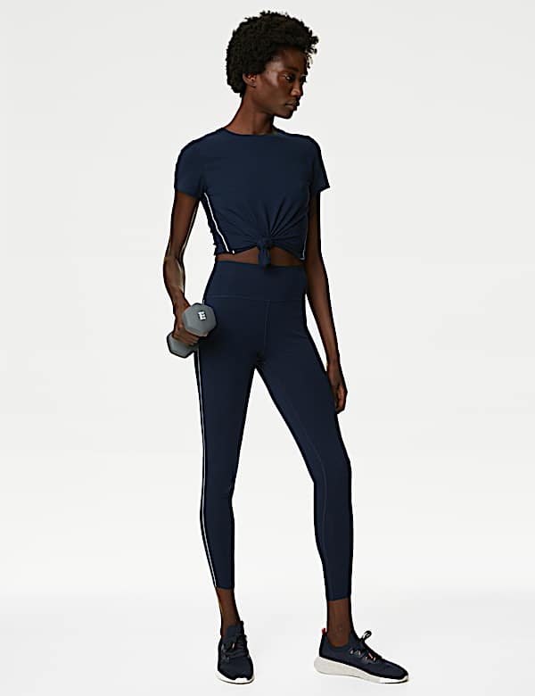 Go Easy High Waisted Gym Leggings - ID