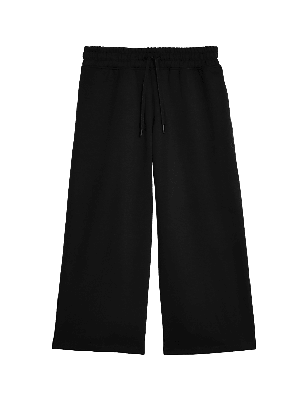 High Waisted Wide Leg Culottes