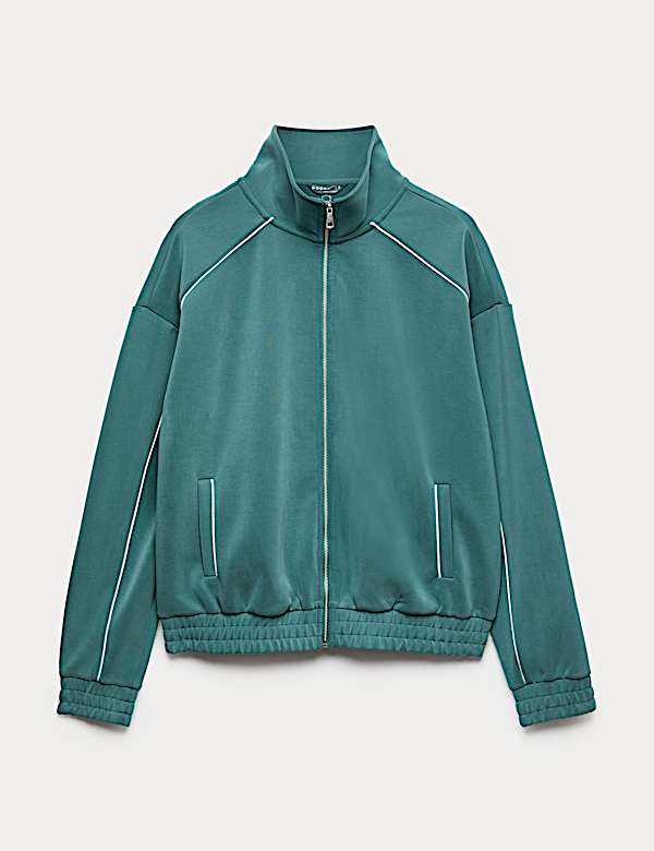 Sand Wash Funnel Neck Track Jacket - AU