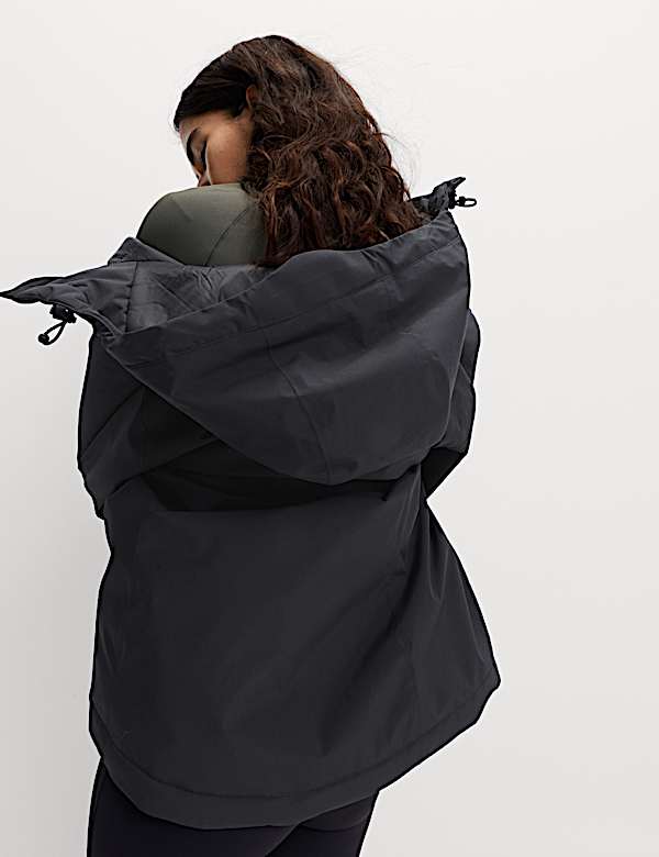 ז'קט Stormwear™‎ עמיד במים עם קפוצ'ון - IL